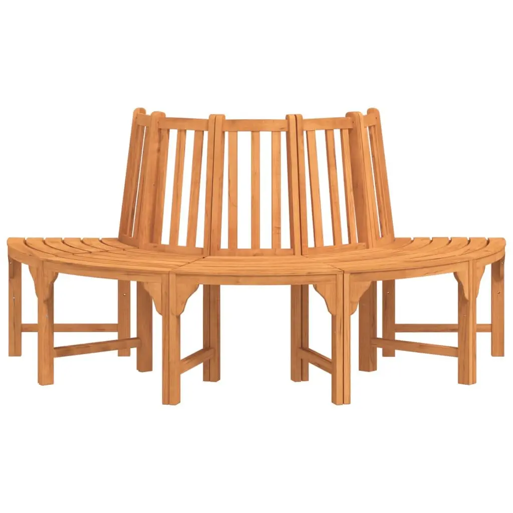 Half Round Tree Bench