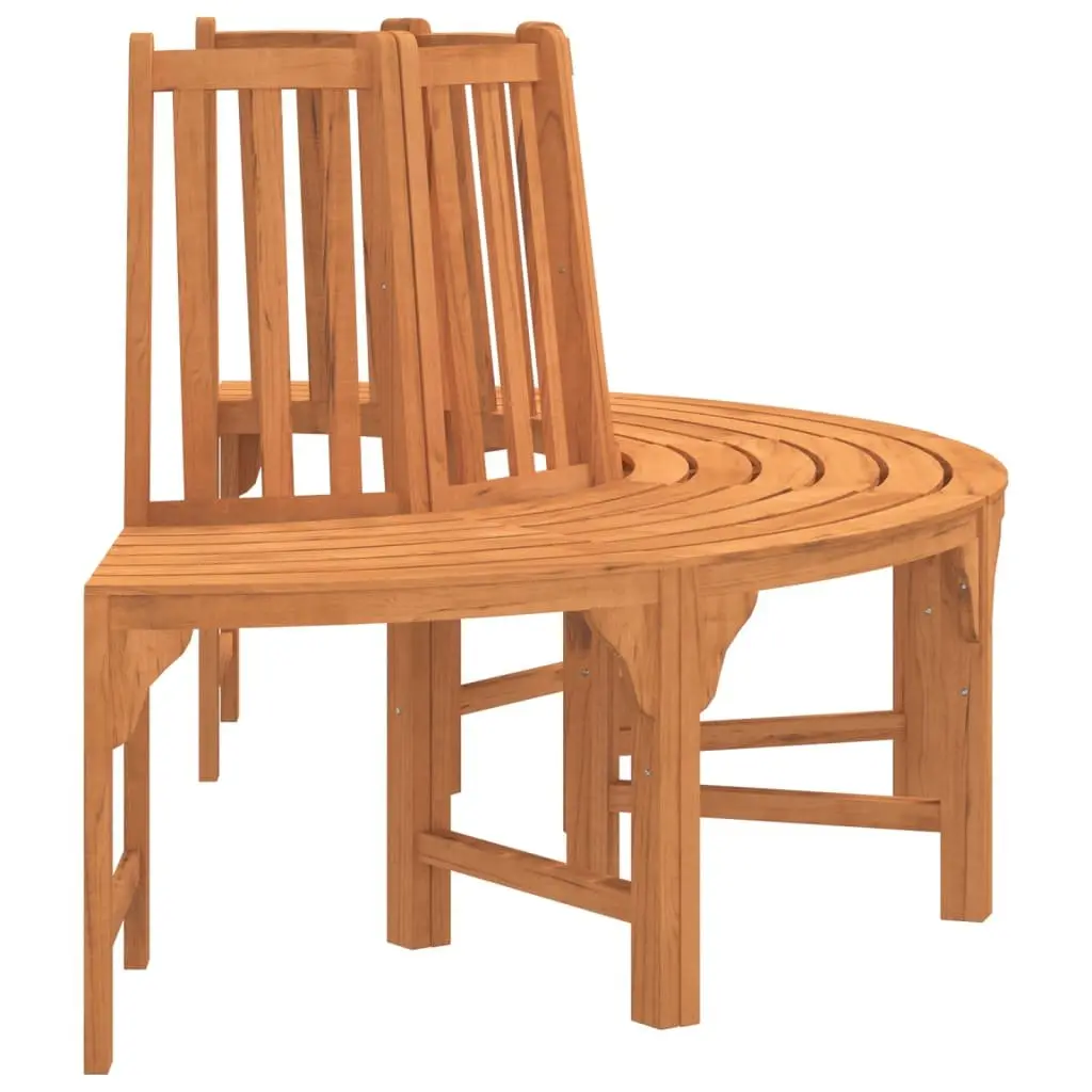 Half Round Tree Bench