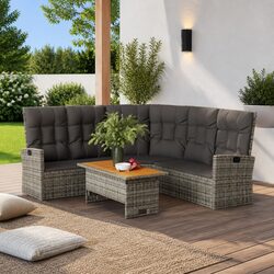 Comfortable and Affordable Grey Lounge Set