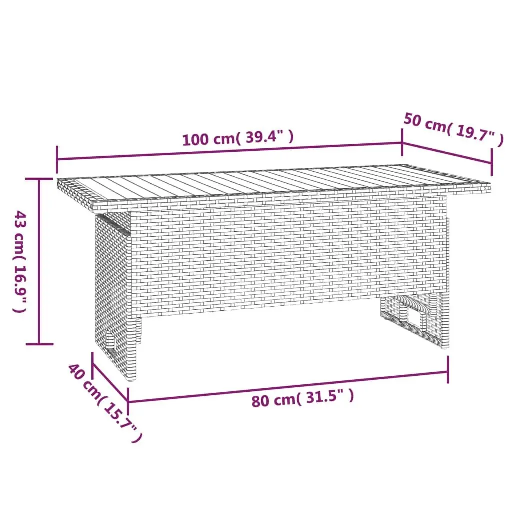 2 Piece Garden Lounge Set Outdoor Relaxation Grey PE Rattan with Cushions