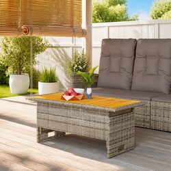 Reliable Garden Table with Lift-Up Top for Your Outdoors