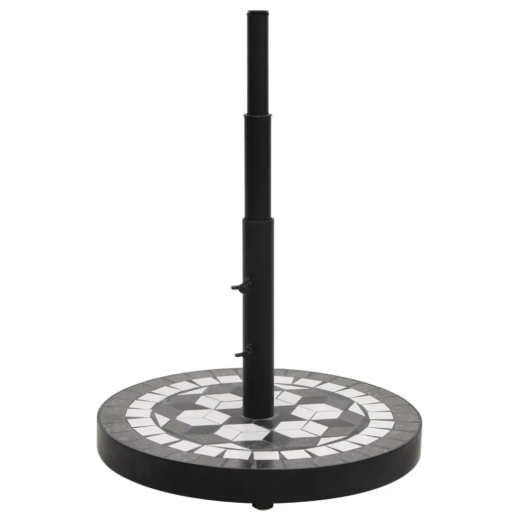 Outdoor Umbrella Parasol Base Round Black Weight Stand