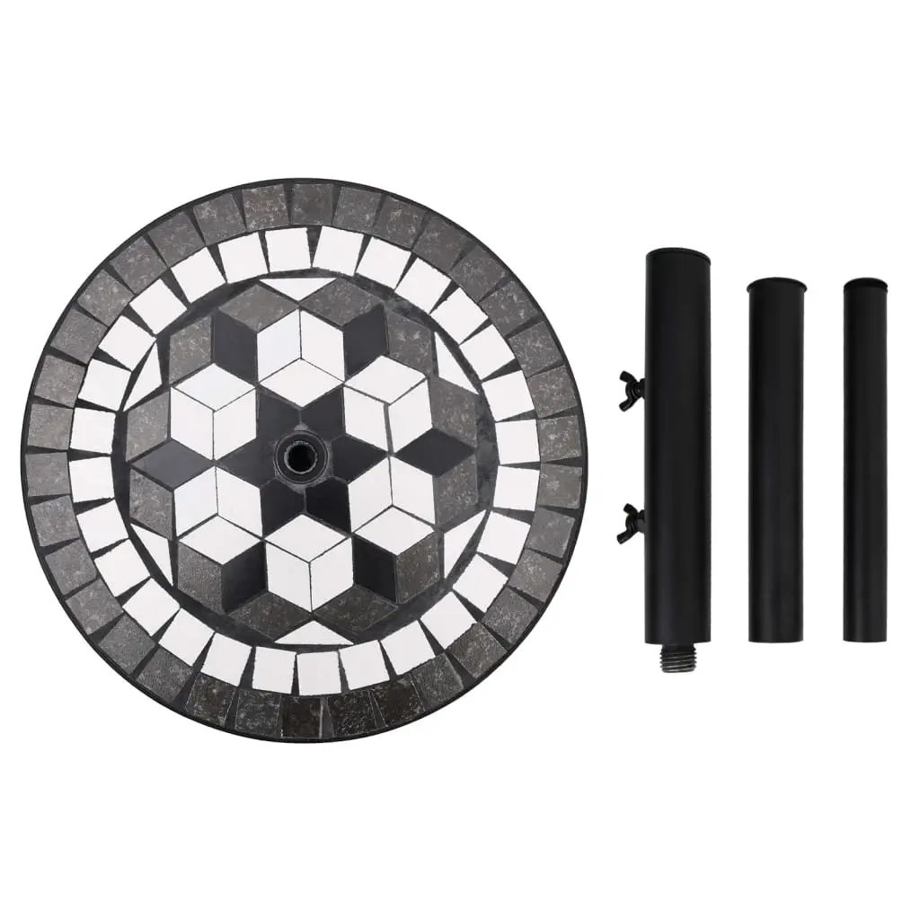 Outdoor Umbrella Parasol Base Round Black Weight Stand