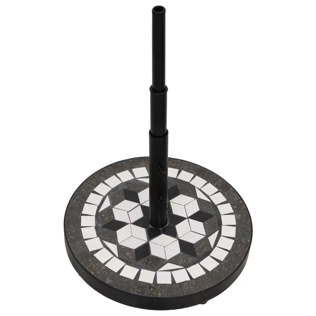 Outdoor Umbrella Parasol Base Round Black Weight Stand