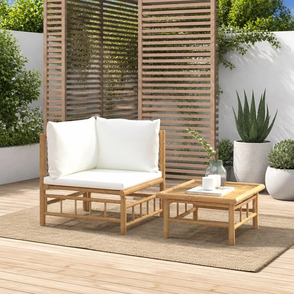 Bamboo Lounge Set with Comfort and Style