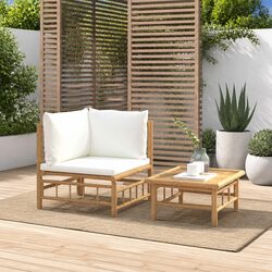 Durable Bamboo Lounge Set with Comfort and Style