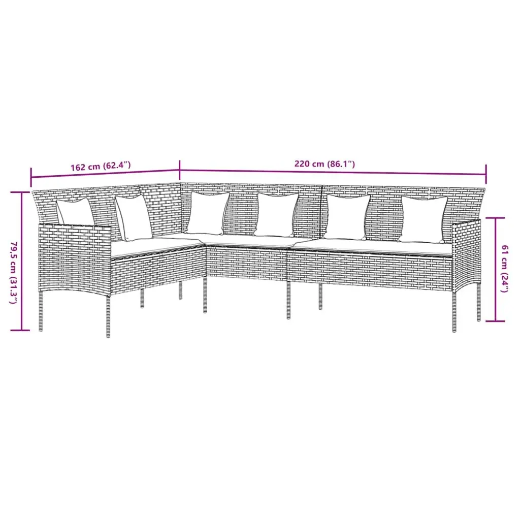 Grey Outdoor Dining Set