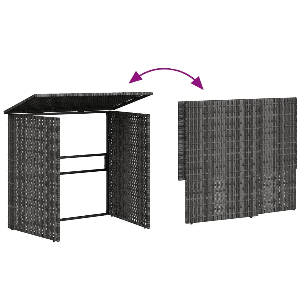 L-Shaped Garden Sofa Set with Table for Comfort