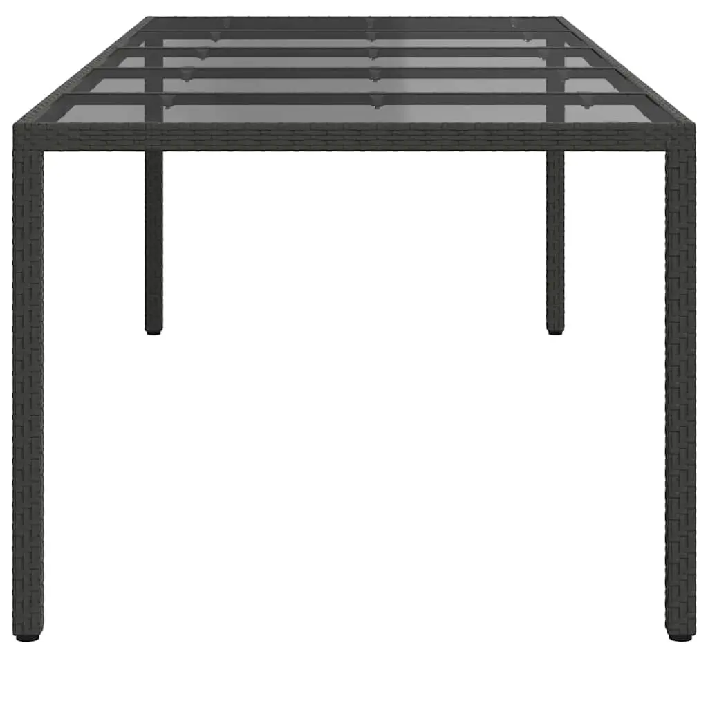 Black Outdoor Dining Table for Gatherings