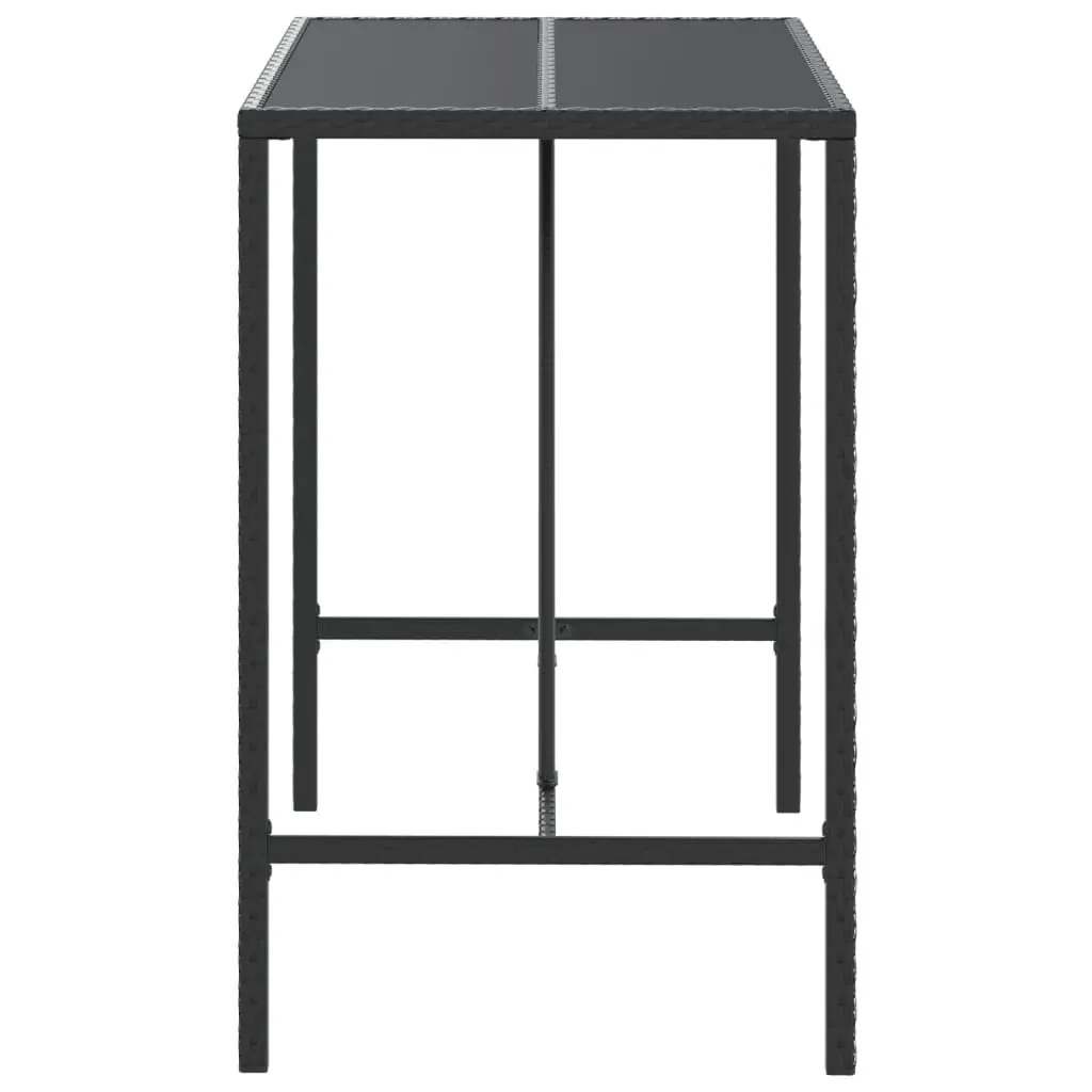 Black Bar Table for Outdoor Spaces