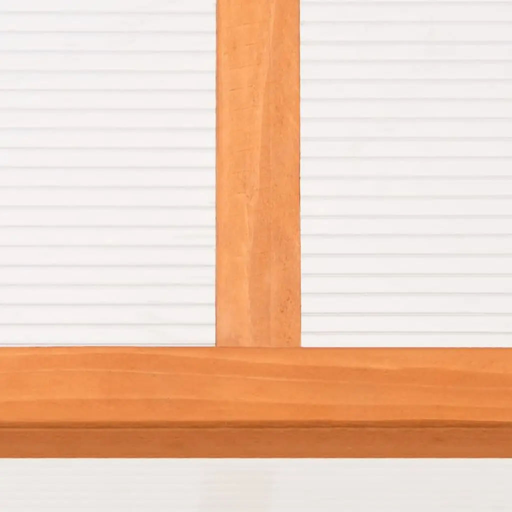 Wooden Greenhouse Plant Protection 110x56x39 cm Orange Fir Wood