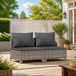 Reliable 2-Seater Garden Sofa Outdoor Furniture Set