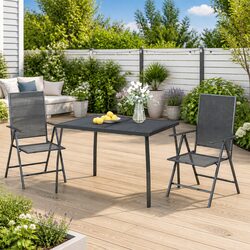Reliable Anthracite Steel Mesh Garden Table for You
