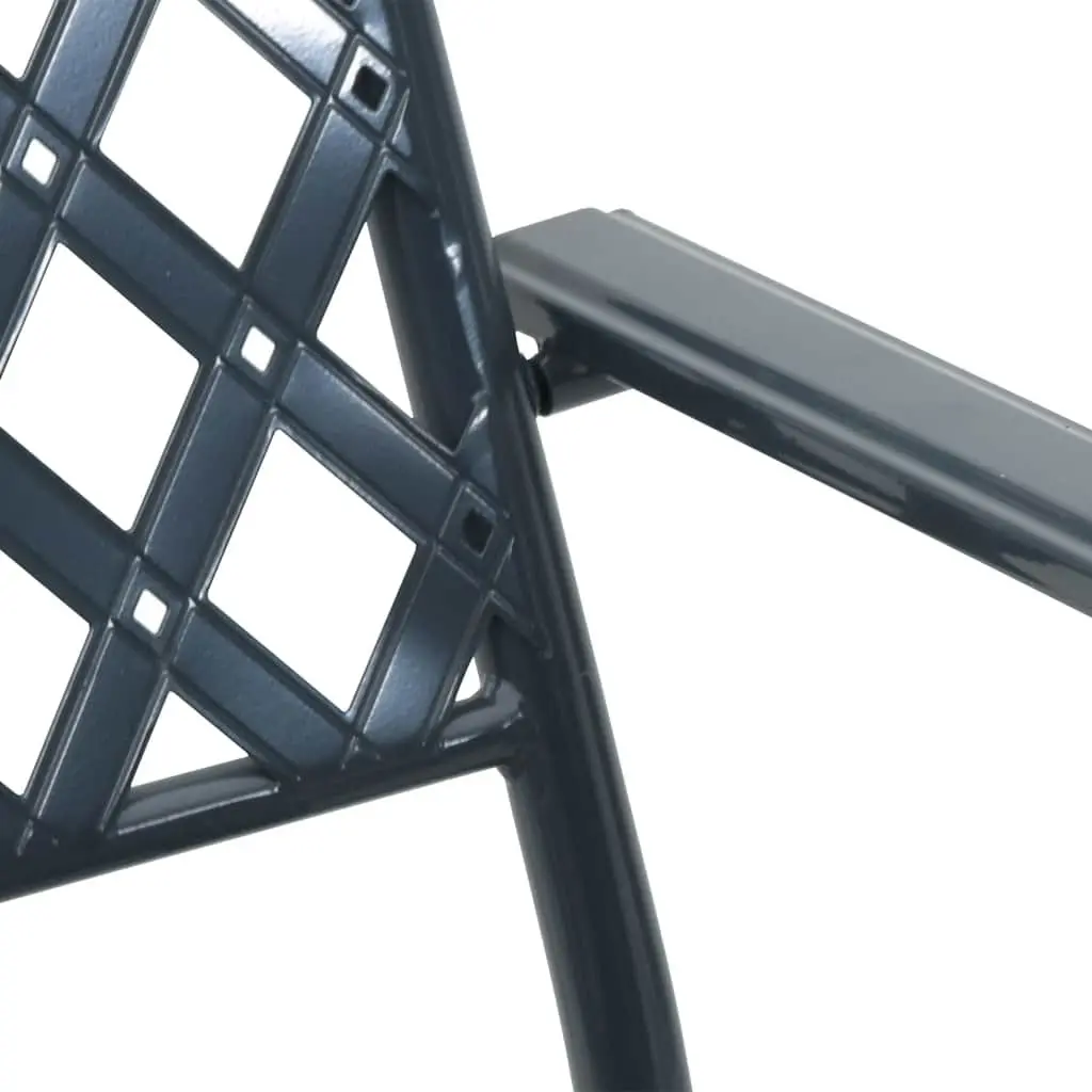 Stackable Garden Chairs in Anthracite