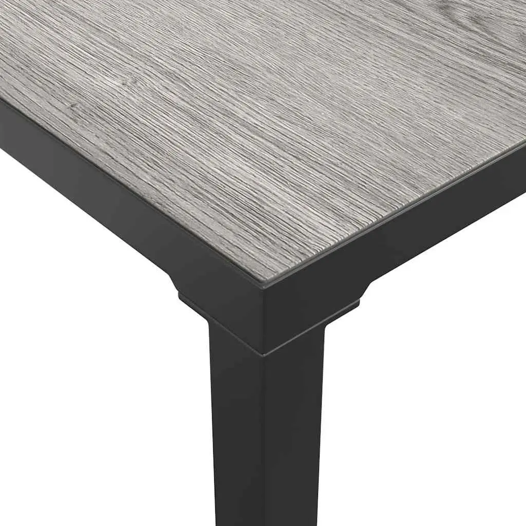 Outdoor Coffee Table Grey 55x55x31cm