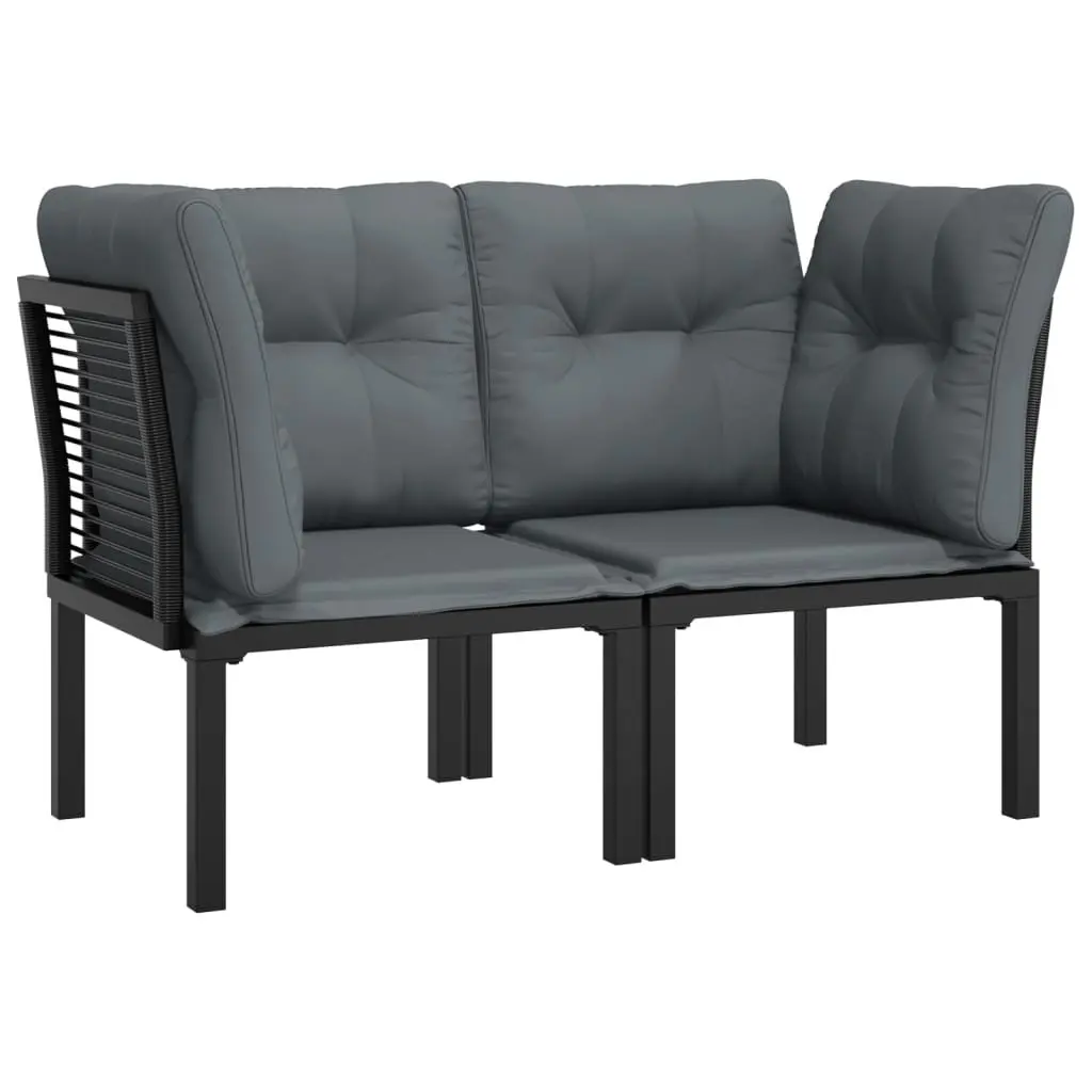 2 pcs Garden Corner Chairs for Comfort