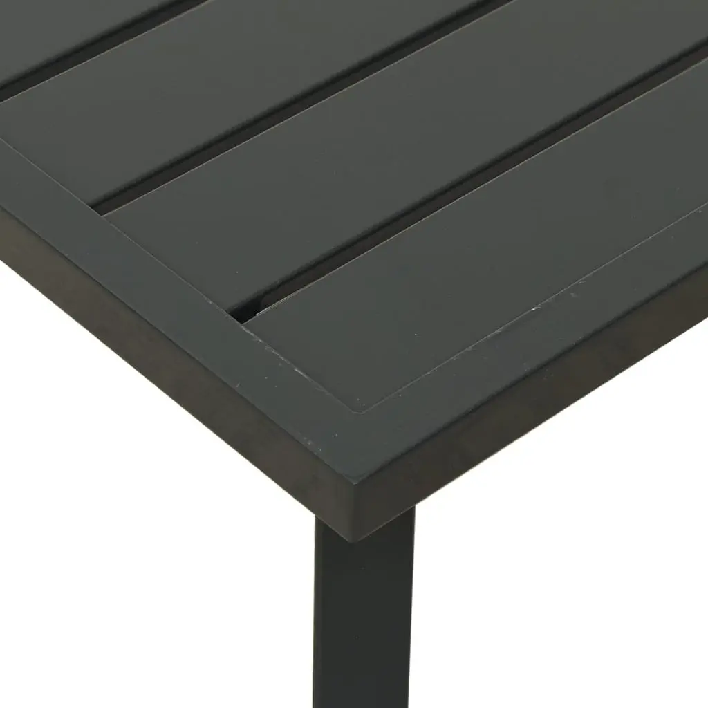 Garden Lounge Set 2 Piece Anthracite Steel Frame Outdoor Patio Furniture Seating