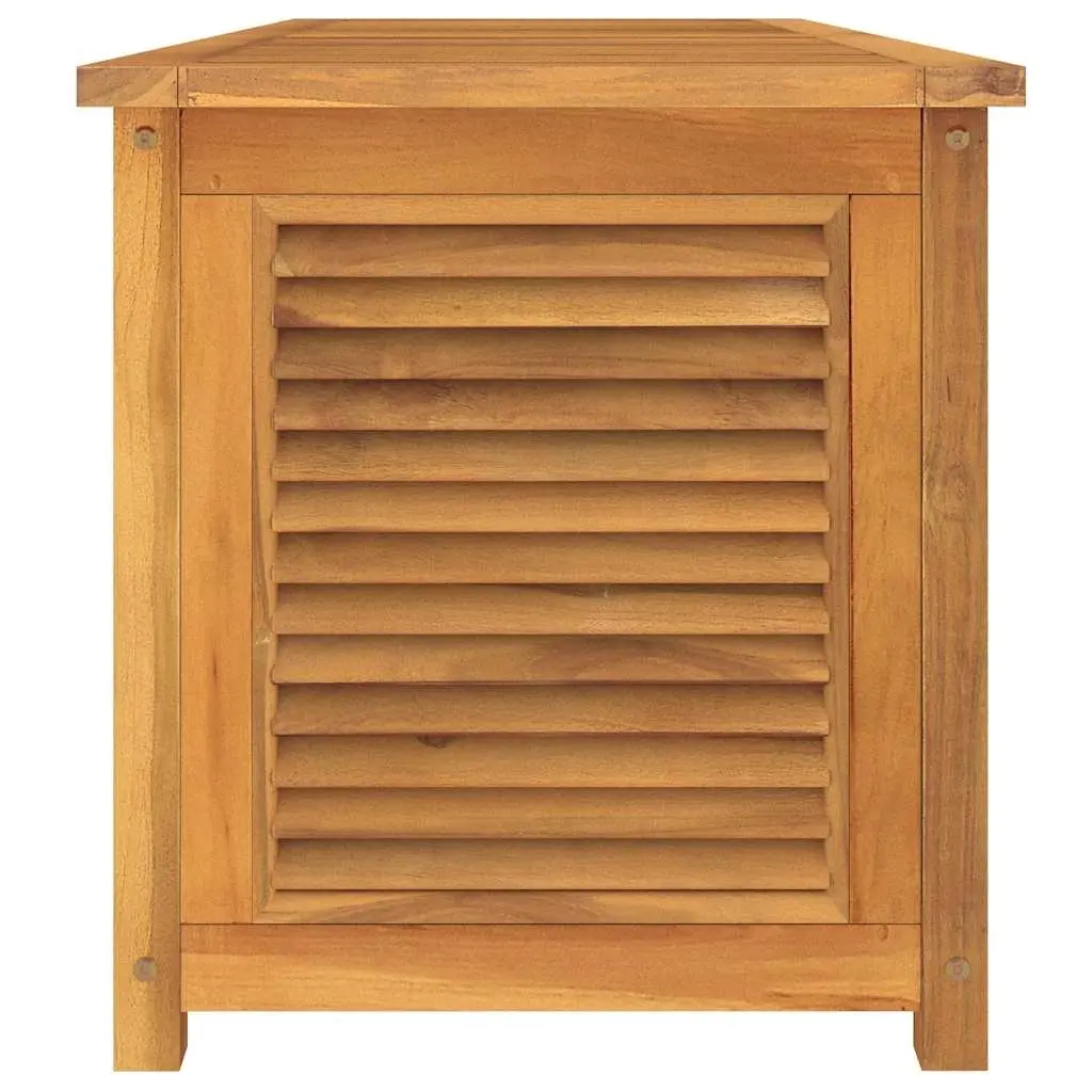 Garden Storage Box Outdoor Furniture 150x50x55cm Solid Teak Wood Brown
