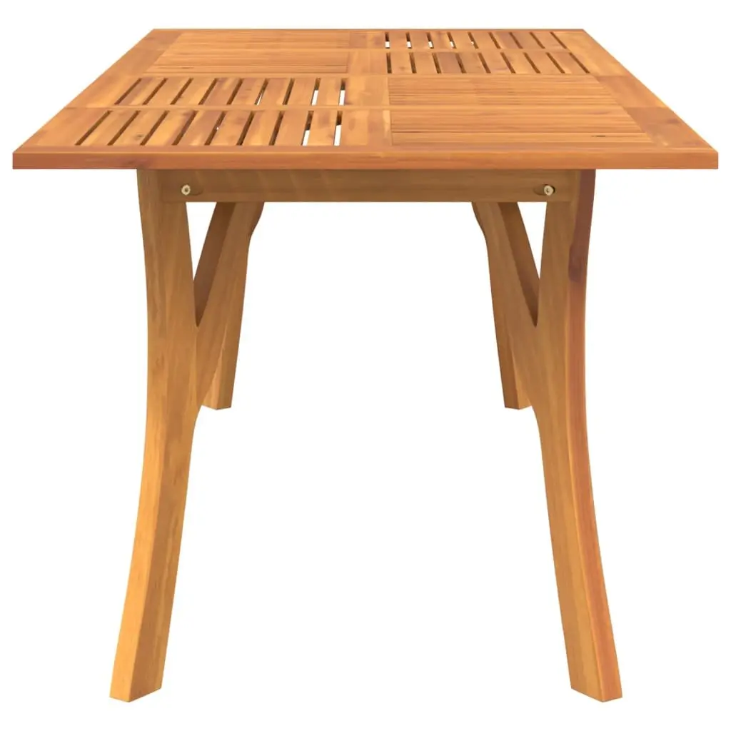 Solid Acacia Garden Table 200x90x75cm