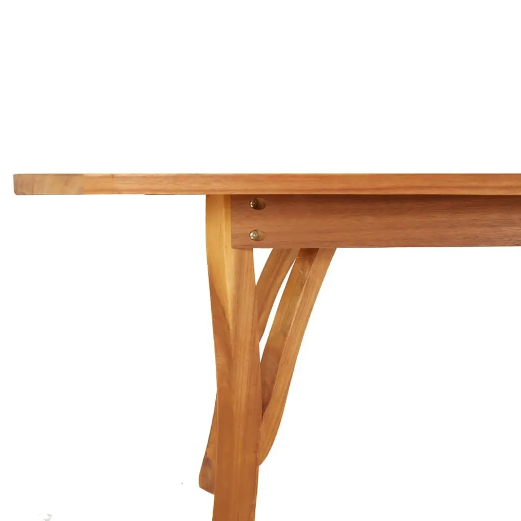 Solid Acacia Garden Table 200x90x75cm