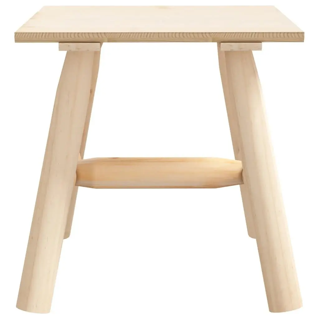 Side Table Outdoor Use 49x49x50cm Solid Wood Spruce Brown