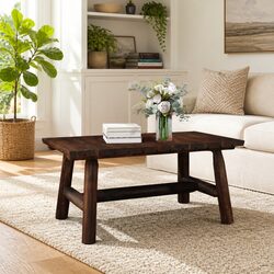 Reliable Brown Coffee Table Made from Spruce Wood