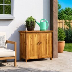 Reliable Garden Storage Cabinet with Internal Shelf