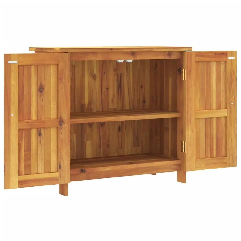 Garden Storage Cabinet with Internal Shelf