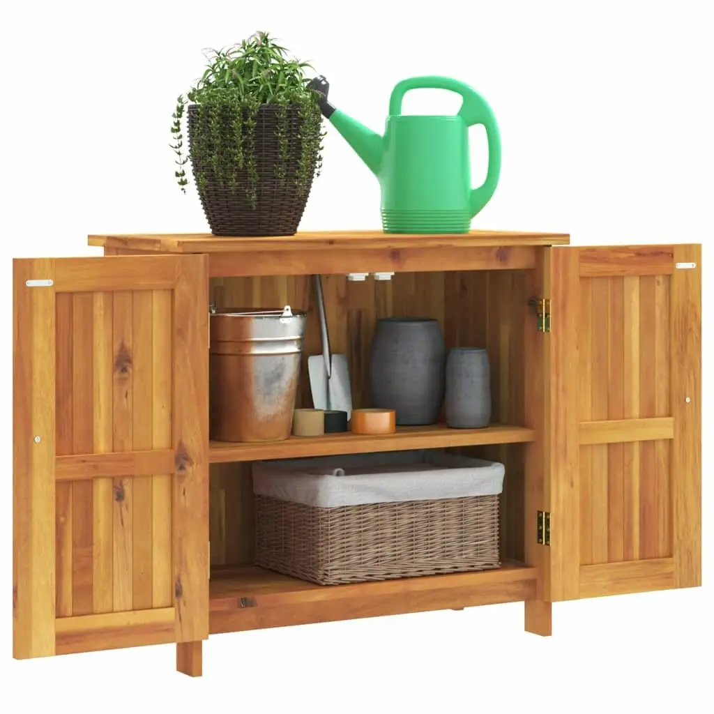 Garden Storage Cabinet with Internal Shelf