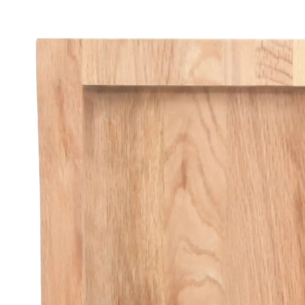 Wall Shelf Rustic Storage Solid Wood 40 x 60 cm Light Brown