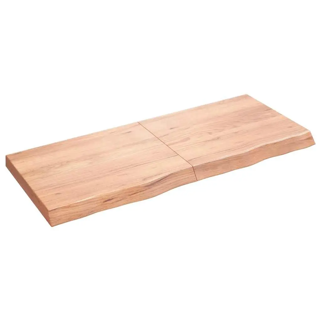Solid Oak Wall Shelf 120x50cm for Home Use