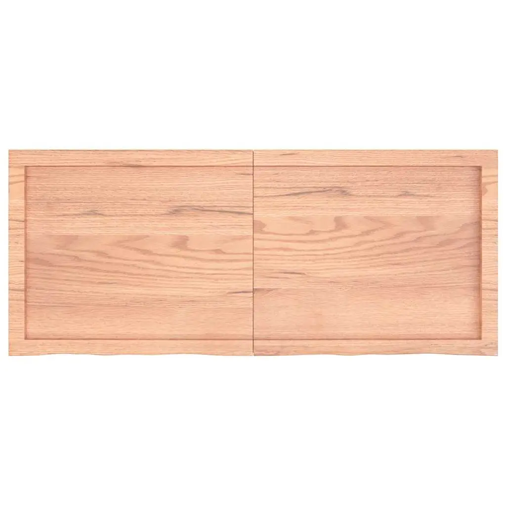 Solid Oak Wall Shelf 120x50cm for Home Use