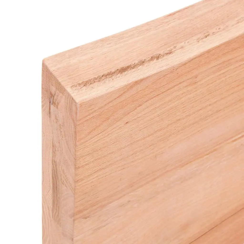 Folding Wall Shelf in Light Brown Oak
