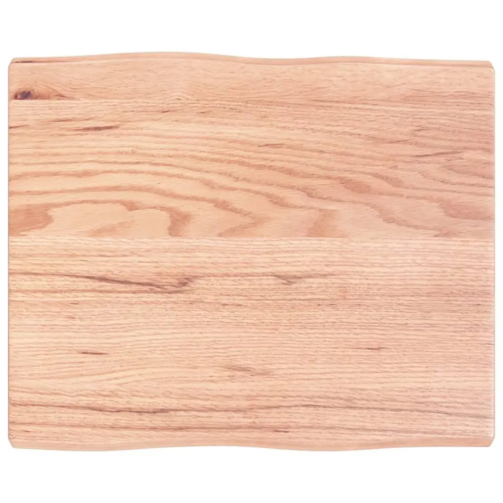 Solid Oak Tabletop with Rustic Appeal