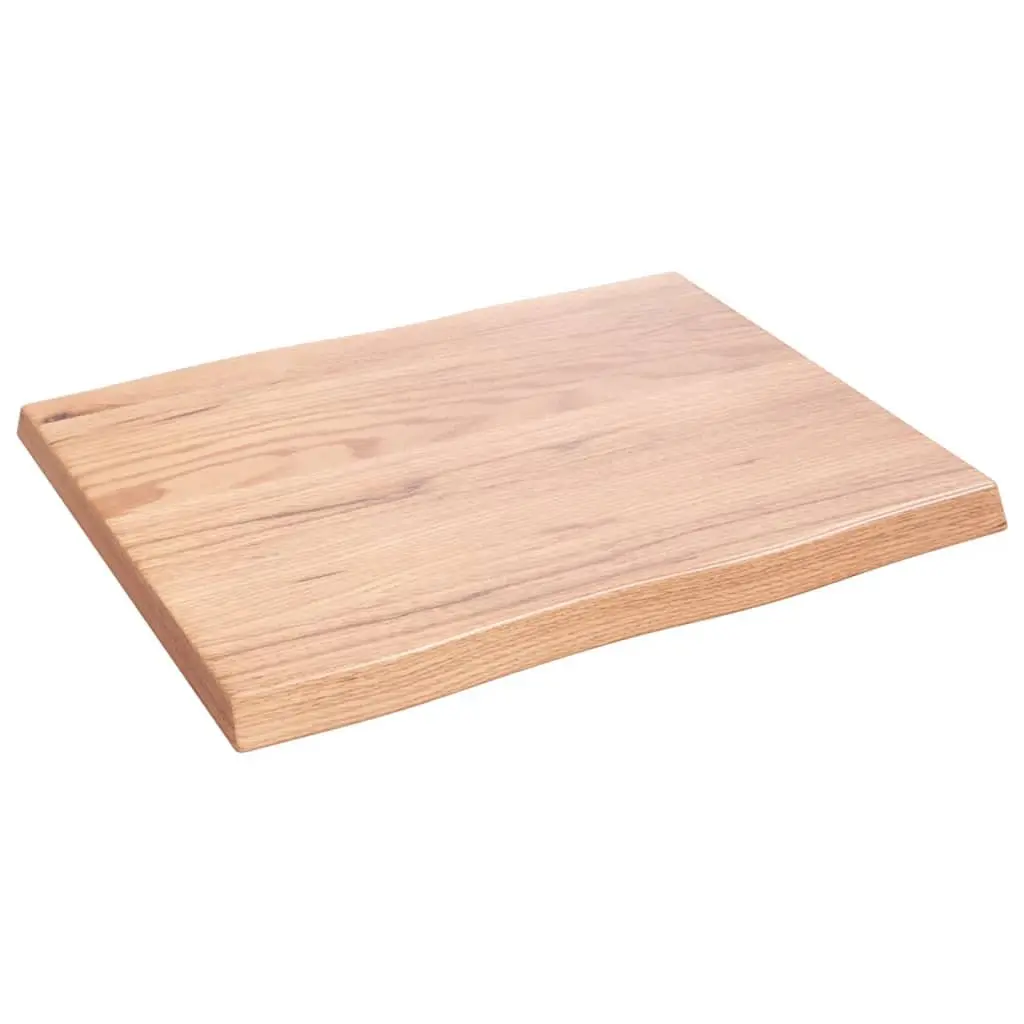 Solid Oak Tabletop with Rustic Appeal
