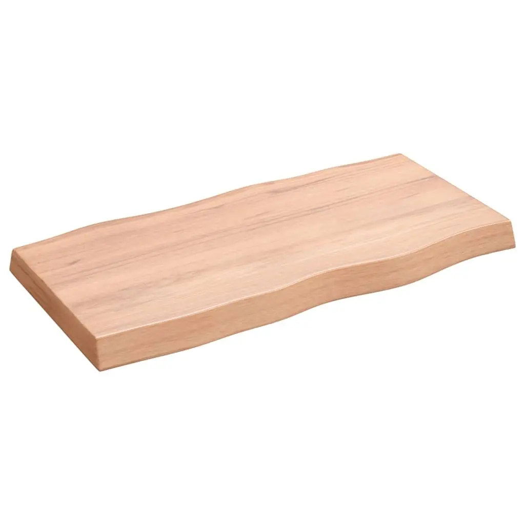Solid Oak Wood Table Top, 80x40cm Size