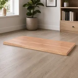 Reassuring Quality of Solid Oak Live Edge Table Top