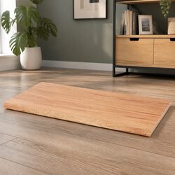Ready-to-Use Solid Oak Live Edge Table Top 100x40cm