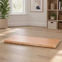 Reliable Solid Oak Wood Tabletop with Live Edge 100x50cm