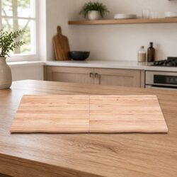 Handcrafted Solid Oak Table Top: Practical and Unique