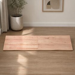 Handcrafted Solid Oak Table Top: Quality and Value Combined