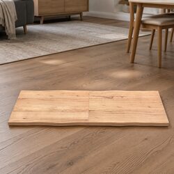 Versatile Solid Wood Table Top Brown 160x50cm Foldable