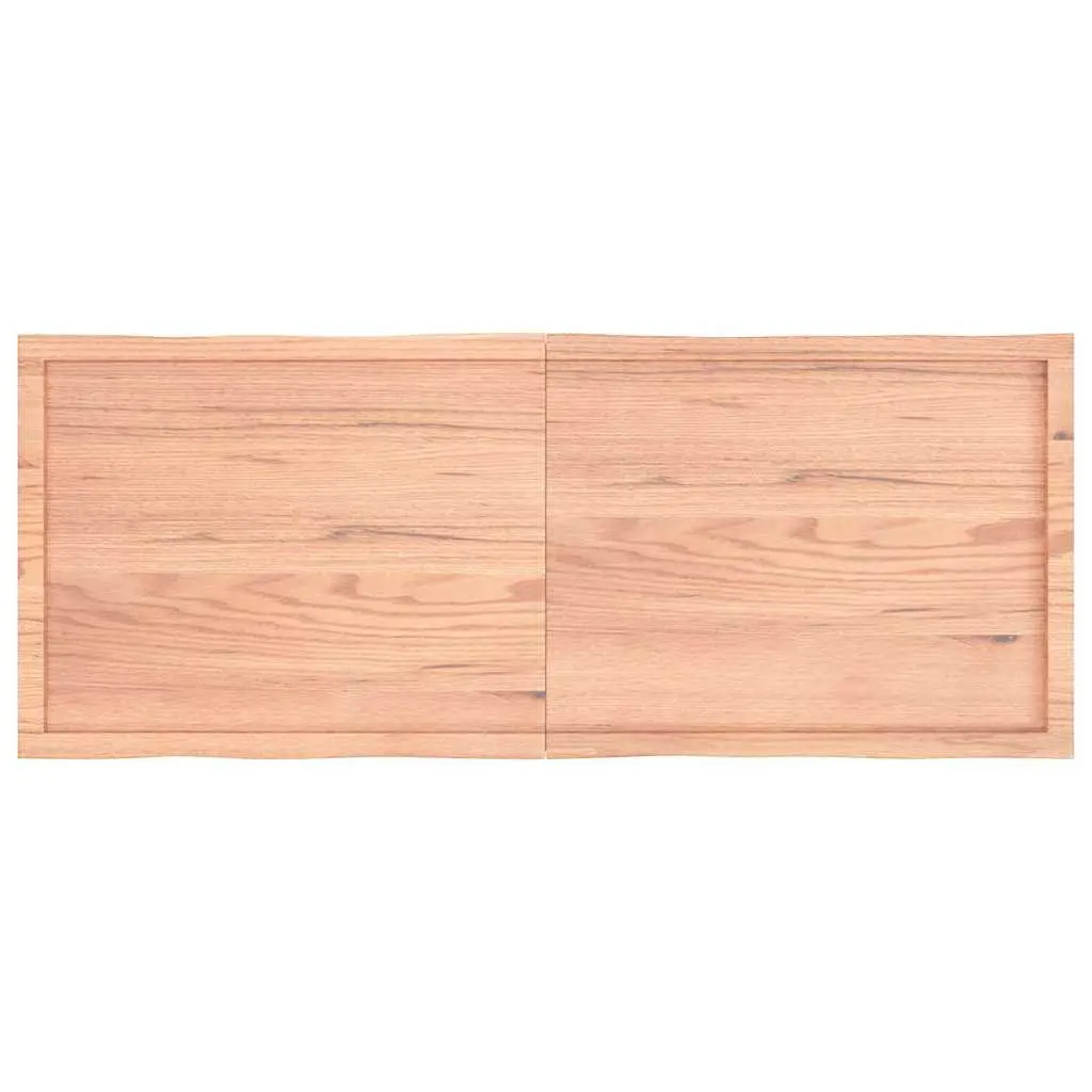 Solid Oak Table Top with Live Edge 160x60cm