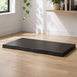 Quality Dark Brown Oak Table Top, 80x40 cm - Handcrafted