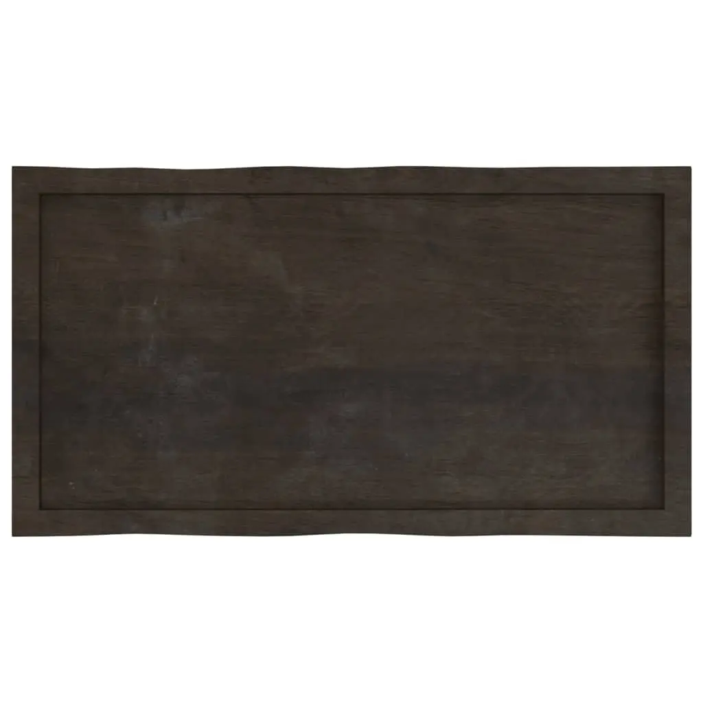 Handcrafted Solid Oak Table Top 100x50cm