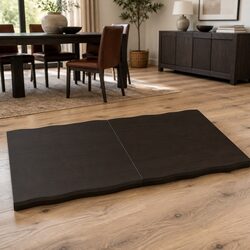 Versatile Dark Brown Wooden Table Top 120x60cm