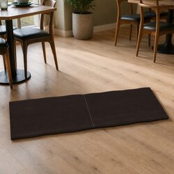 Practical and Stylish Dark Brown Solid Oak Table Top 160x60cm
