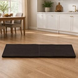 Durable Foldable Wooden Table Top in Dark Brown 180x50cm