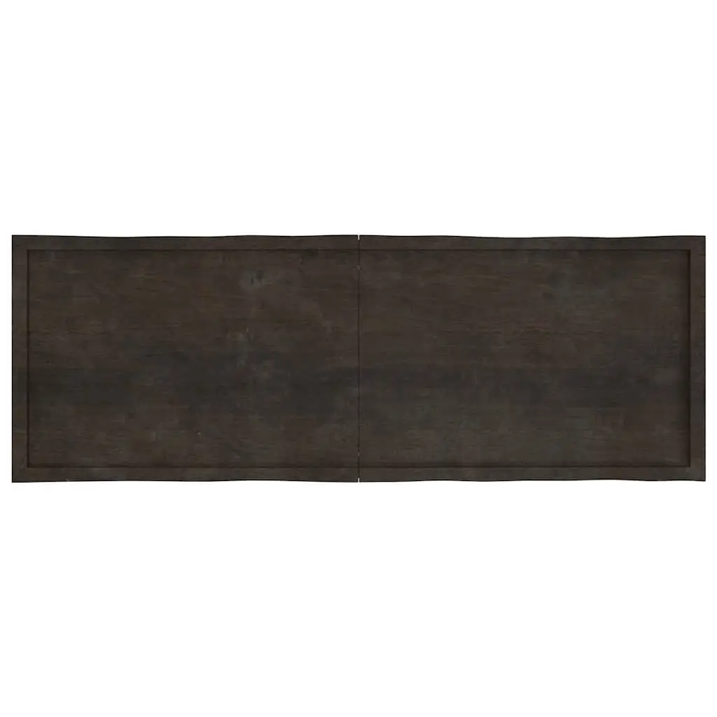 Solid Oak Table Top with Live Edge 180x60cm