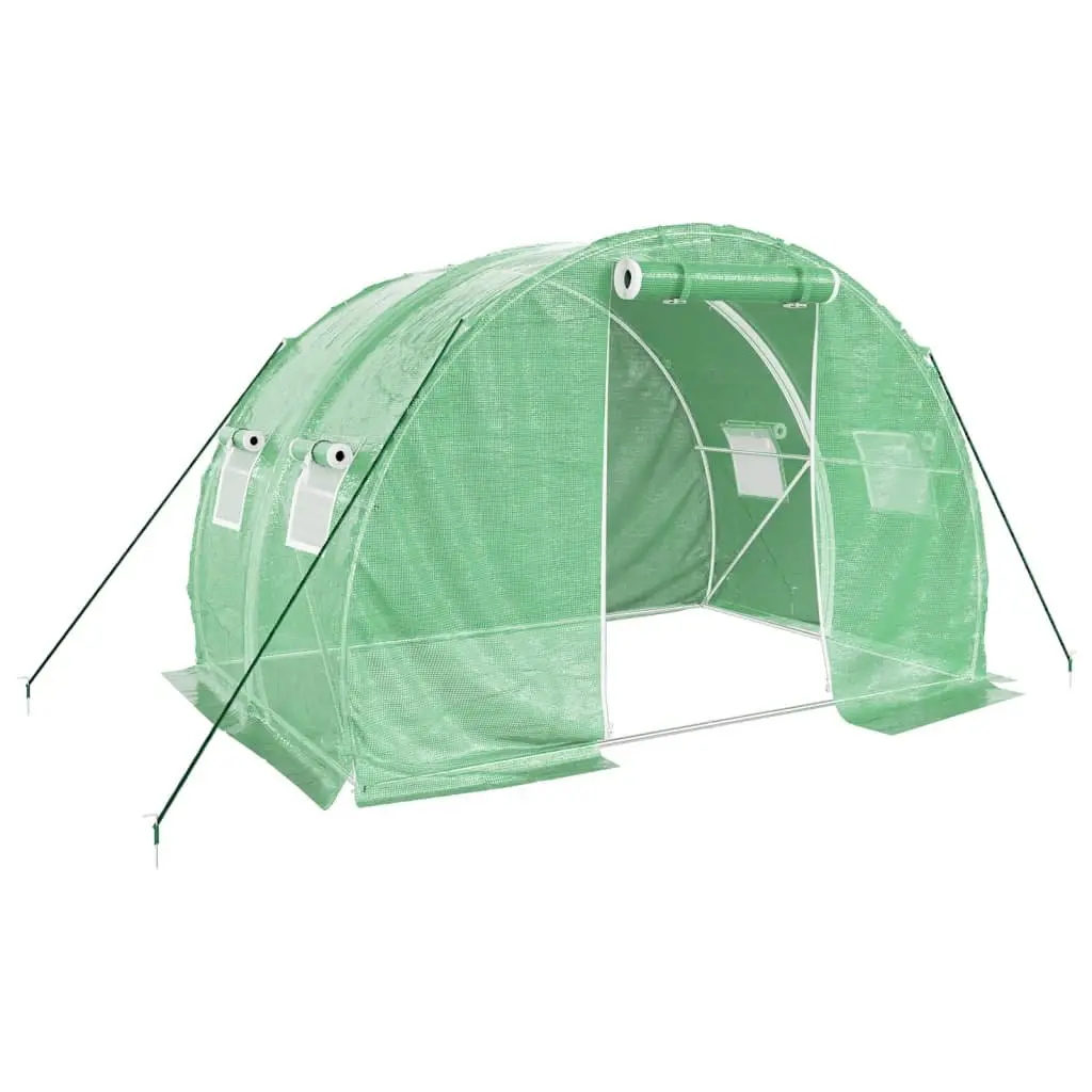Greenhouse Steel Frame Green 3x2x2 m 6 m² Garden Plant House